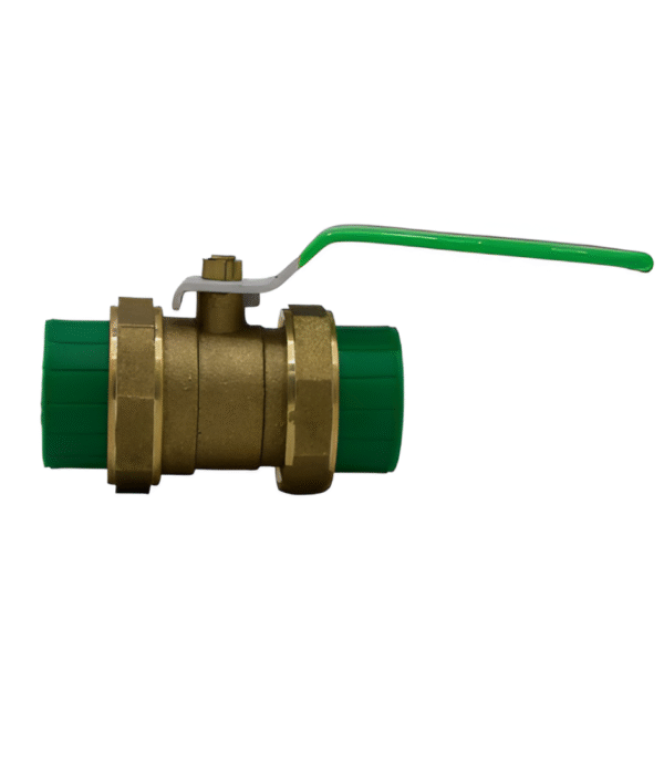 BRAVO HANDLE VALVE PPRC/BRASS - Image 1