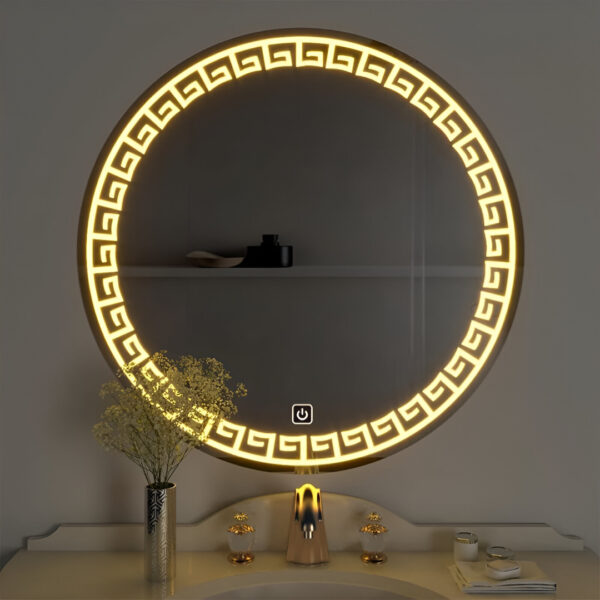 LED MIRROR 3IN1 ROUND 2X2FT