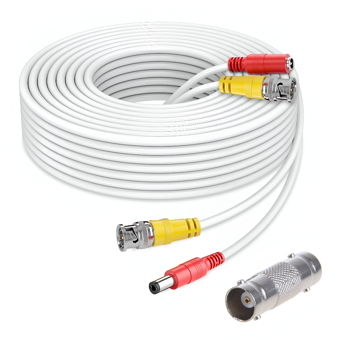 FITE-ON-65ft-White-BNC-Video-Power-Wire-Cord-Compatible-with-Zmodo-Q-See-Qsee-PTZ-Camera-Cable_9b4e40c1-c64f-45b6-86e3-8e4d32a2e605.f81b43863843354c0f1a2dfb28e63196 CCTV CABLE COPPER REGULAR - Image 1