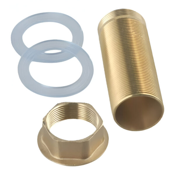 VANITY MIXER NUT BRASS