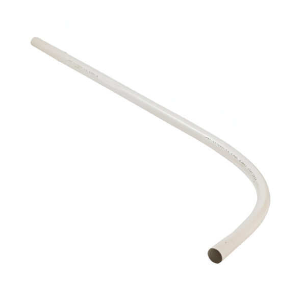 HOCKEY PIPE WHITE PLASTIC