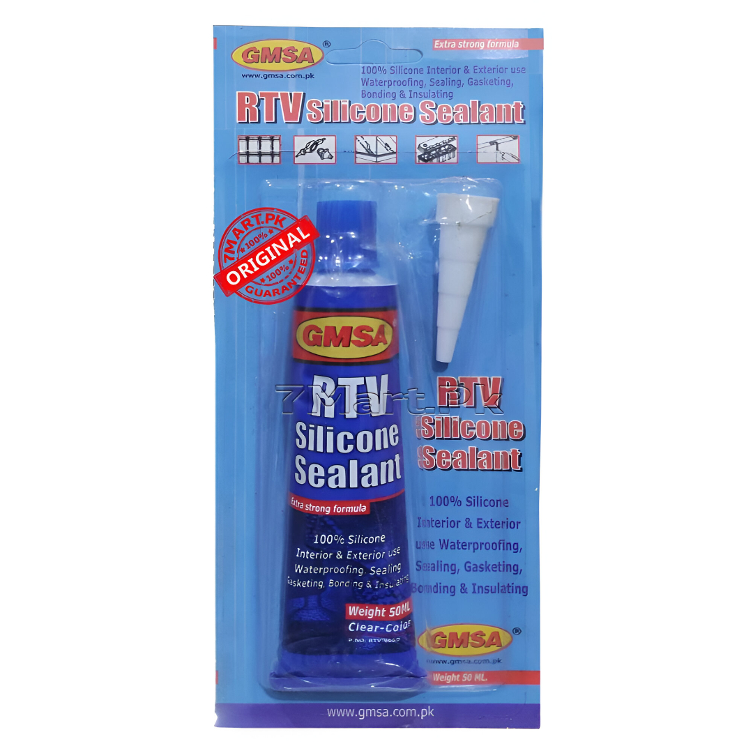 RTV-silicone-sealant-tube GMSA SILICON TUBE 50ML CLEAR - Image 1