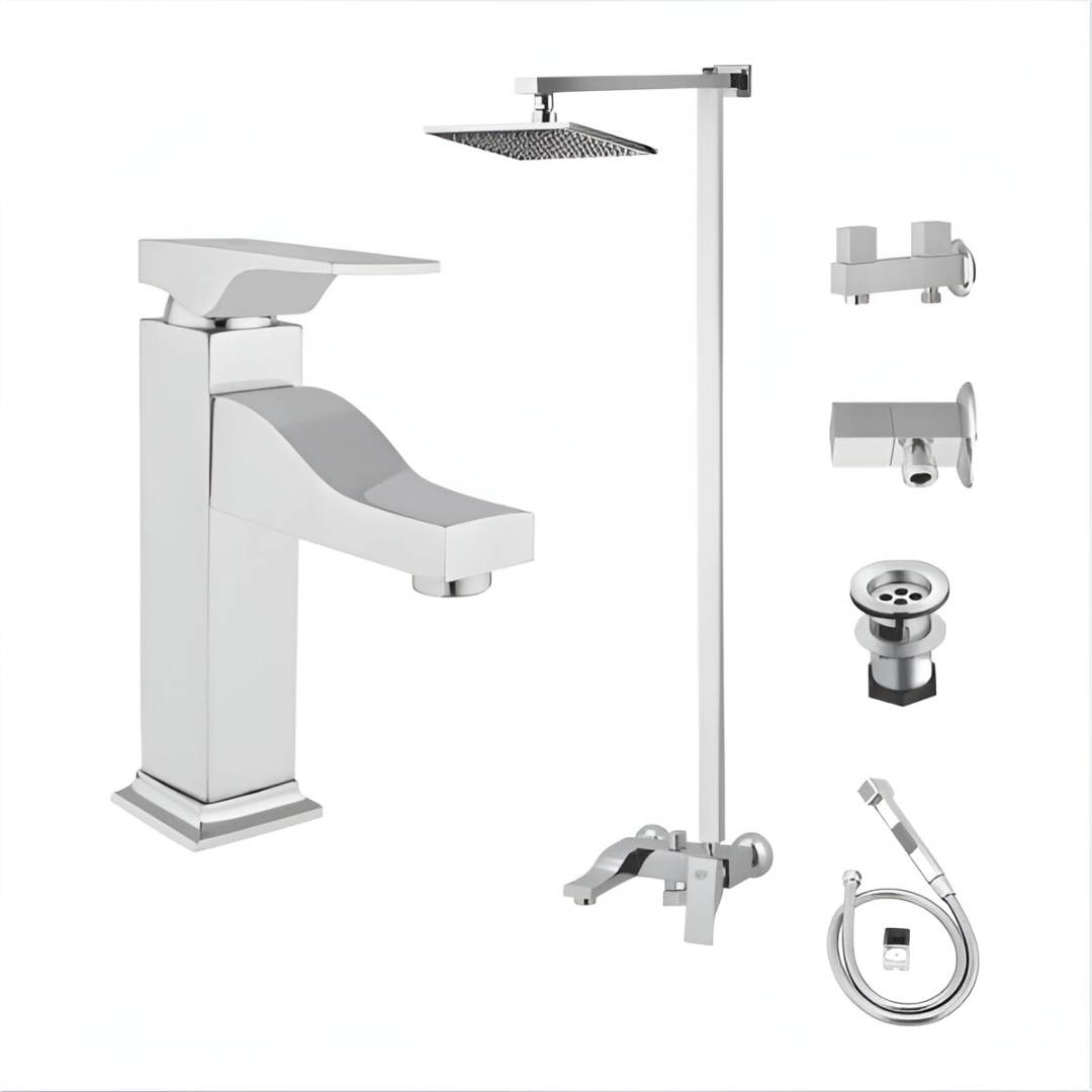 Recta-Series-600x600 FAISAL BATH SET RECTA 4807 - Image 1