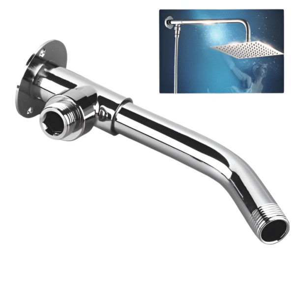 SHOWER T ARM CHROOM SS