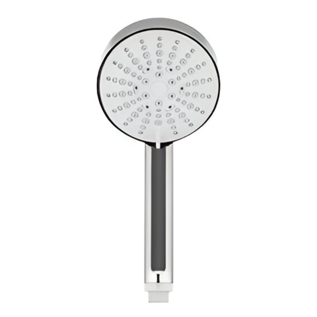 mira-beat-chrome-effect-4-spray-pattern-shower-head-233mm~5013181070170_02c_bq HAND SHOWER HEAD CHROOM - Image 1