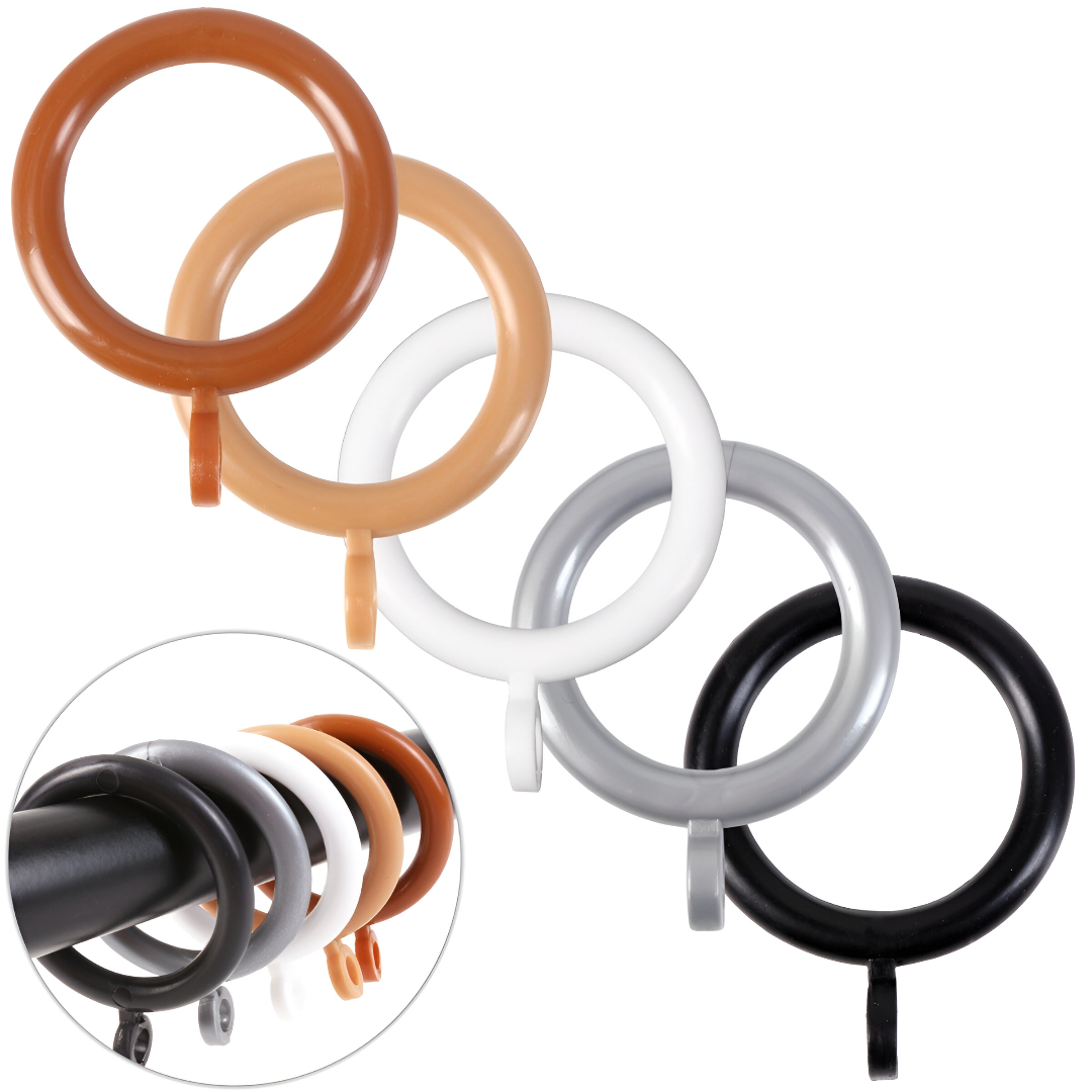 s-l1200 (2) CURTAIN RING PLASTIC - Image 1