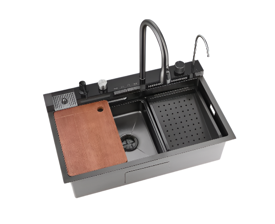 v8_467B_ec-fotor-bg-remover-20251108141438 (1) HAND MADE SINK BOWL MULTI FUNCTION BLACK 75X45 - Image 1