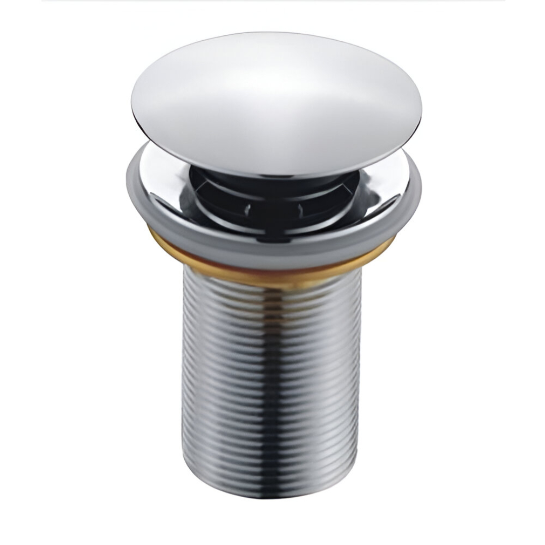 wash-basin-waste-coupling PUSH WASTE COMPLENE CHROOM - Image 1